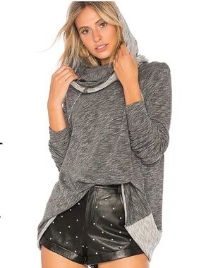 Free People Beach Cocoon Cowl Neck Pullover Size XS-S